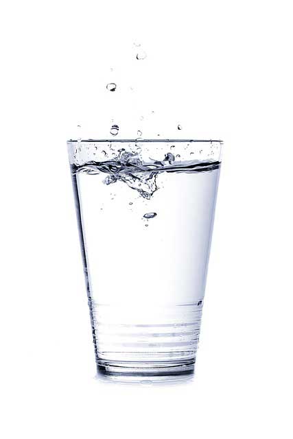 Glass full of water